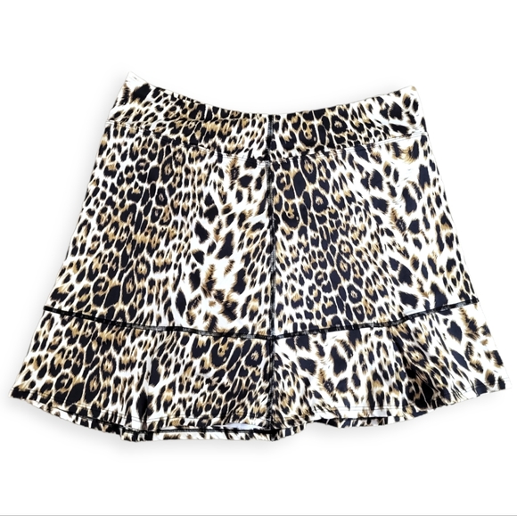 Dona Jo Flirty Skirt Skort Cheetah Print Tennis Skirt 3X - Picture 9 of 13
